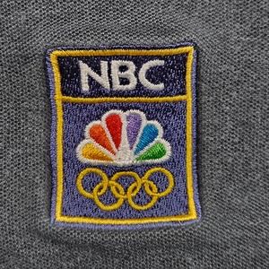 NBC Olympics Polo Shirt Mens XL Swingster Work Uniform